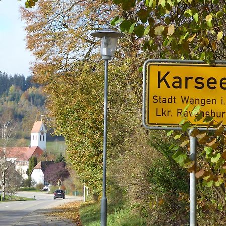 Erholungsraum Karsee - Ferienwohnung Wangen im Allgäu Exteriér fotografie